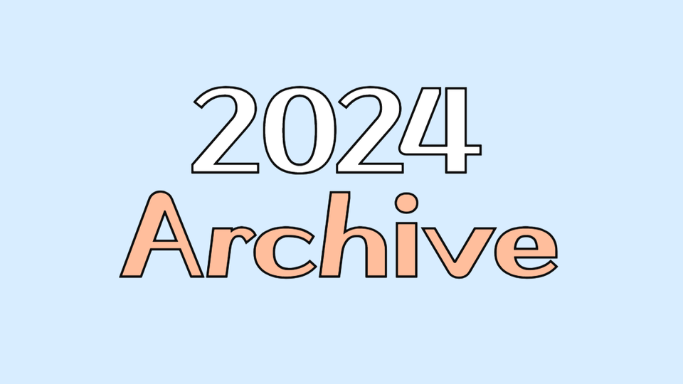 Archive 2024: 낚시 회의론자의 입문기